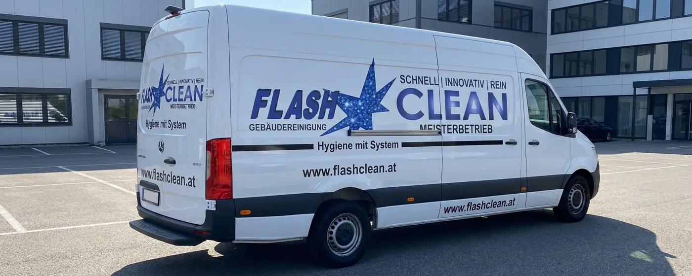 Firmenfahrzeug für Bauendreinigung und Bauschlussreinigung in Wien, Mödling und Wiener Neudorf Firmenfahrzeug für Bauendreinigung und Bauschlussreinigung in Wien, Mödling und Wiener Neudorf