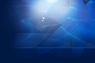 Hellblauer Stern auf dunkelblauem Hintergrund